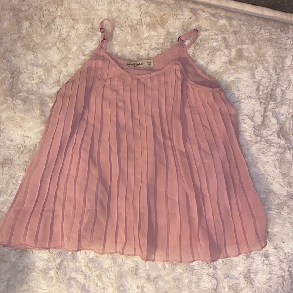 Abercrombie Kids Pink Flowy Cami